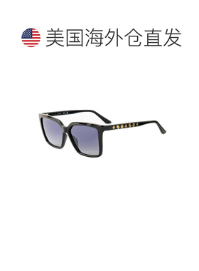 自营Guess Resin Women's Sunglasses - black 美国奥莱直发