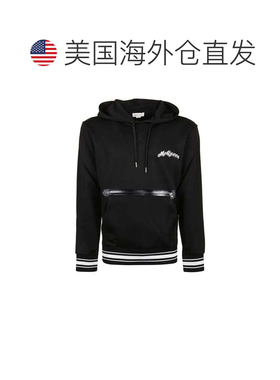 自营Alexander McQueen Cotton Men's Sweatshirt - black 美国奥