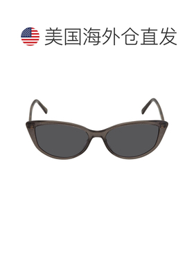 自营Jimmy Choo Grey Cat Eye Ladies Sunglasses NADIA/S 0Y6U/I