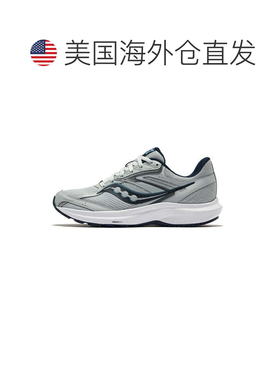 自营Men's Saucony Cohesion 17 S20943-202 Sneaker Gray Navy R