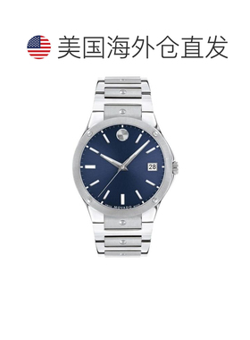 自营Movado Men's Sports Blue Dial Watch - blue 美国奥莱直发