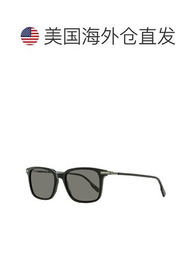 自营Lacoste Men's Stripe Rectangular Sunglasses L6035S 001 B