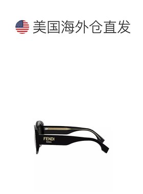【美国直邮】fendi 通用 太阳镜防紫外线眼镜眼镜盒圆形经典