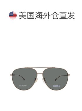 自营Hugo Boss Green Pilot Men's Sunglasses BOSS 1296/F/S 0AO