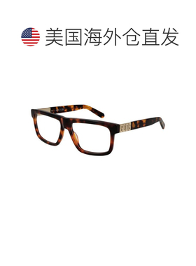 自营GCDS Acetate Glasses (Frames) - brown 美国奥莱直发