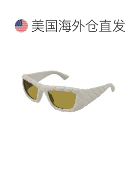 自营bottega venetaBV1303S 006粉笔白/棕色-粉笔白 美国奥莱直发