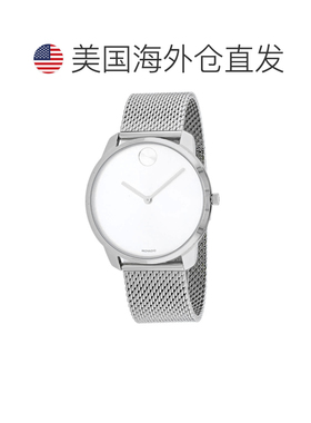 自营Movado Men's Black dial Watch - black 美国奥莱直发