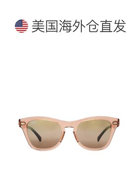 自营ray-banRay Ban Gold Gradient Mirror Square Unisex Sungla