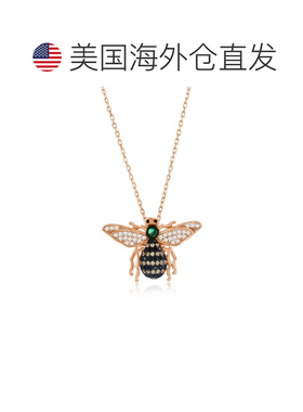自营Suzy Levian Rose Sterling Silver Cubic Zirconia Bumble B