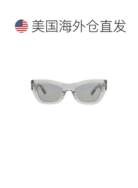 自营bottega venetaCat Eye-Frame回收醋酸纤维太阳眼镜-灰色灰色