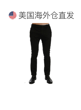 自营Costume National Slim Fit Cotton Stretch Men's Pants - b
