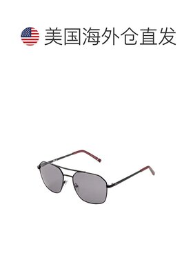 自营 Fila男式59毫米哑光黑色太阳镜-哑光黑色 美国奥莱直发