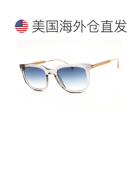 自营david beckhamDB 7119/S 0FT3 08灰色金色/蓝色渐变-灰色金色