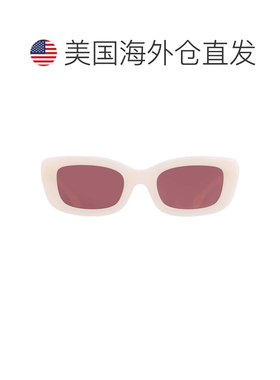 自营Coach Pomace Red Rectangular Ladies Sunglasses HC8390U 5