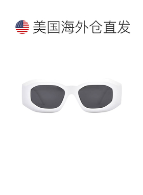 自营Versace Dark Grey Irregular Men's Sunglasses VE4425U 543