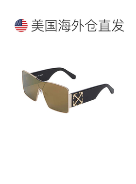 自营Off-White Sunglasses Shield Full Rim, Silver Frame And D