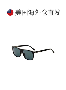 自营Chopard Men's 57mm Black Sunglasses - black 美国奥莱直发