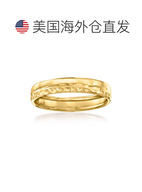 自营 Ross-Simons 意大利 14kt 黄金戒指 - 黄色 美国奥莱直发