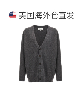 自营Maison Margiela Men's Wool Cardigan - gray 美国奥莱直发
