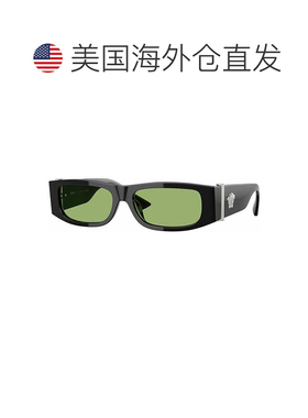 自营versaceVE4476U GB1/2黑色/绿色-黑色 美国奥莱直发范思哲