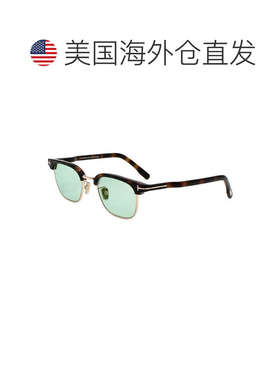 自营tom fordFT1119-D 52N深色哈瓦那/绿色-深色砂浆 美国奥莱直