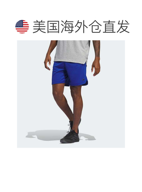 自营Men's adidas Axis Knit Training Shorts - royal blue 美国