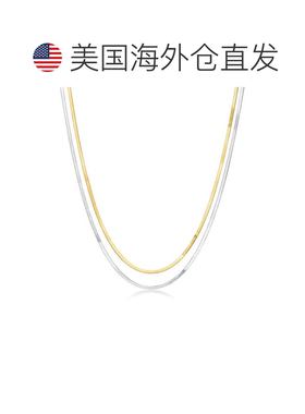 自营Ross-Simons Italian Sterling Silver and 18kt Gold Over S