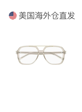 自营saint laurentTranslucent Square Frame Sunglasses With Go