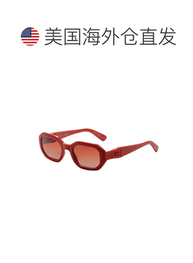 自营Longchamp Women's 52mm Red Sunglasses - red 美国奥莱直发