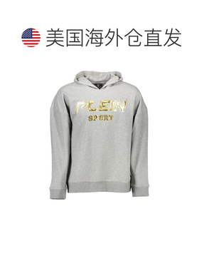 自营Plein Sport Cotton Men's Men's Sweatshirt - gray 美国奥