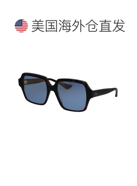 自营Dita LUZPA DT DTS710-A-03 Womens Square Sunglasses - red