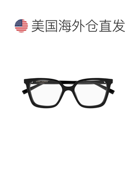 自营saint laurent黑色SL 910醋酸纤维大号方形太阳眼镜-白色 美