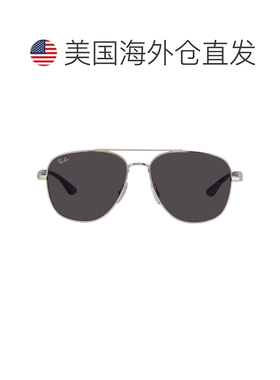 自营ray-banRay Ban Dark Grey Aviator Unisex Sunglasses RB368