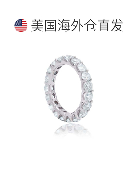 自营 Diana M.3.00 钻石永恒戒指 - 白色 美国奥莱直发