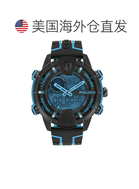 自营Police Synthetic Sport Men's Watch - black 美国奥莱直发
