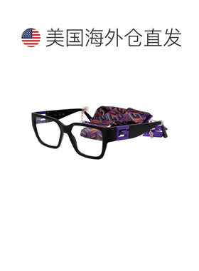 自营Guess Plastic Glasses (Frames) - black 美国奥莱直发