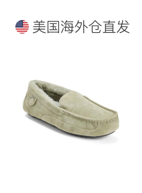 自营Fireside By Dearfoams Men's Melbourne Genuine Shearling