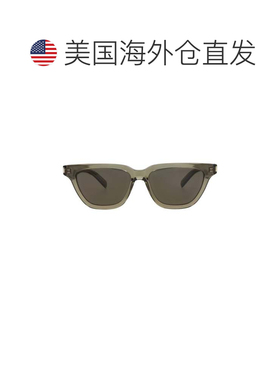 自营saint laurentCat Eye-Frame回收醋酸纤维太阳眼镜-棕色灰色