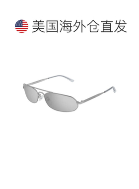 自营balenciagaBB0010S 005银色/银色镜面-银色 美国奥莱直发