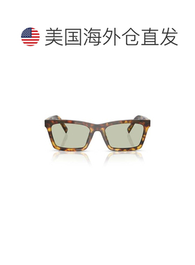 自营miu miu0mu A05s Rectangular Tortoiseshell Acetate Sungla