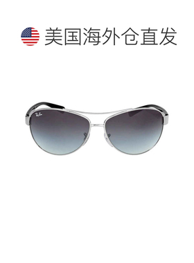 自营ray-banRay Ban灰色渐变飞行员女士太阳镜RB3386 003/8g 63-