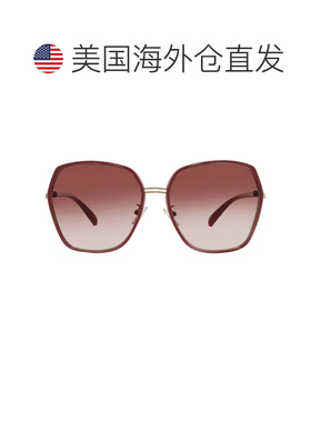 自营Guess Factory Brown Butterfly Ladies Sunglasses GF0407 6