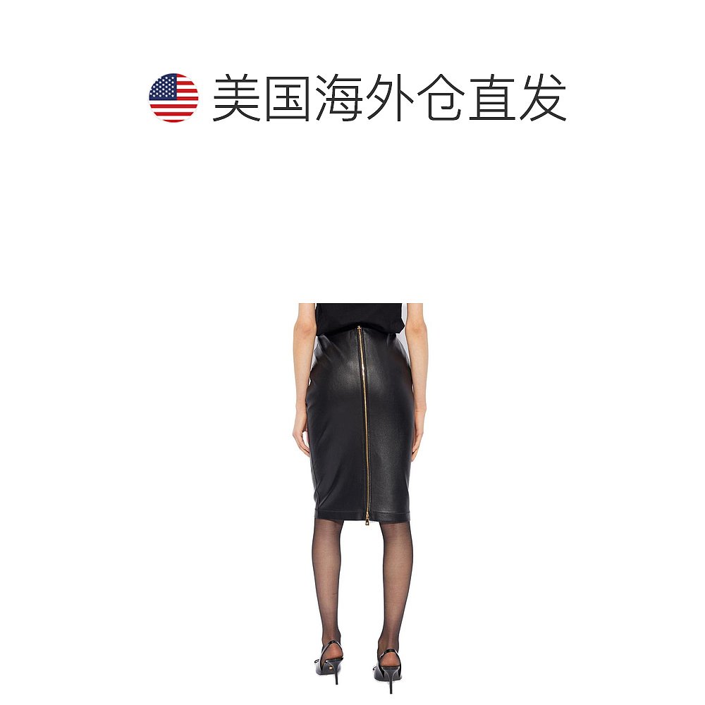 【美国直邮】versace 女士 半身裙范思哲短裙高腰长裙 - 图1