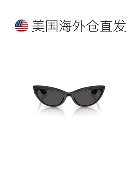 自营oliver peoples0ov5621su猫眼太阳镜，光滑黑色醋酸纤维镜框-