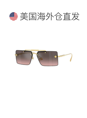 自营versaceVE2245 100258金色/粉红色渐变灰色闪光银色-金色 美
