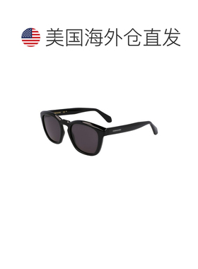 自营salvatore ferragamoFerragamo男士徽标50mm太阳镜-黑色 美国