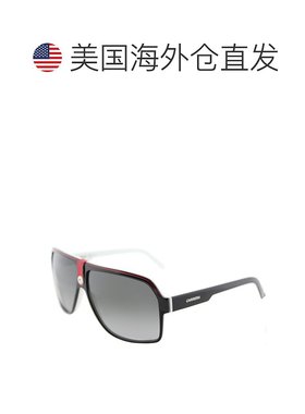 自营Carrera CA CarreRa33 8v4 PT中性飞行员太阳镜-黑色水晶白色