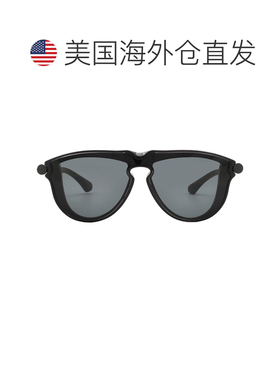 自营Burberry Dark Grey Shield Men's Sunglasses BE4427 411287