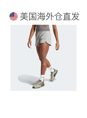 自营Women's adidas Pacer Training 3-Stripes Woven High-Rise