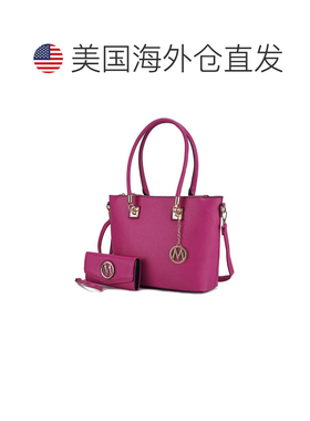 自营mia k collectionVanessa Women's Tote Bag with Wristlet W